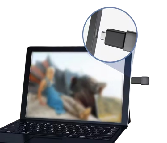 8-teiliges USB-zu-USB-C Adapter-Set