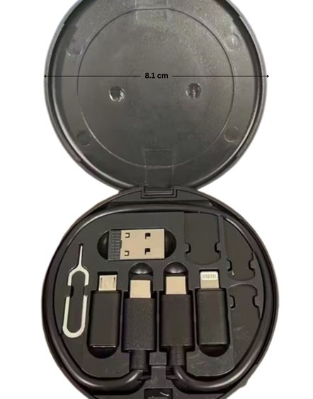 5-in-1 USB Typ-C Ladekabel