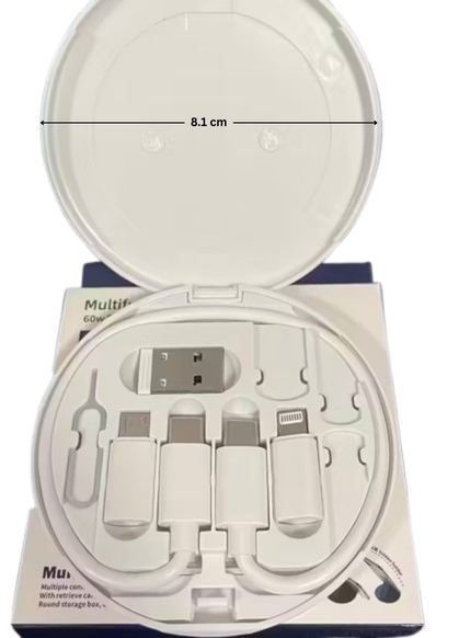 5-in-1 USB Typ-C Ladekabel