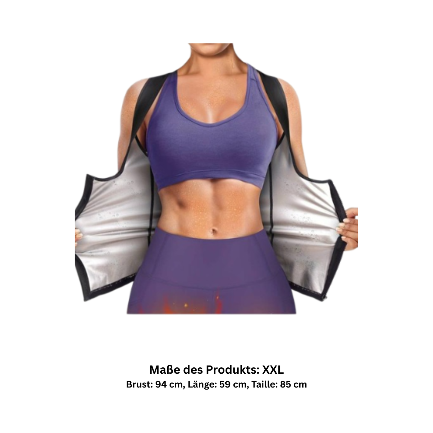 Damen Sport Saunaanzug